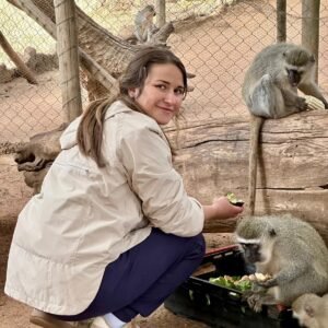 Vervet Monkey vol